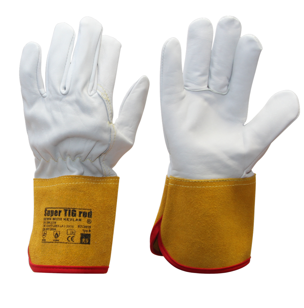 Welding gloves SUPER TIG RED Size:9