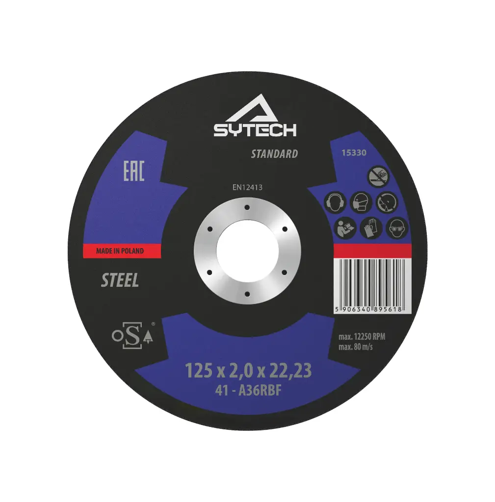 Standard Steel Cutting disc-180 х 3.0 х 22 (Type 42)    