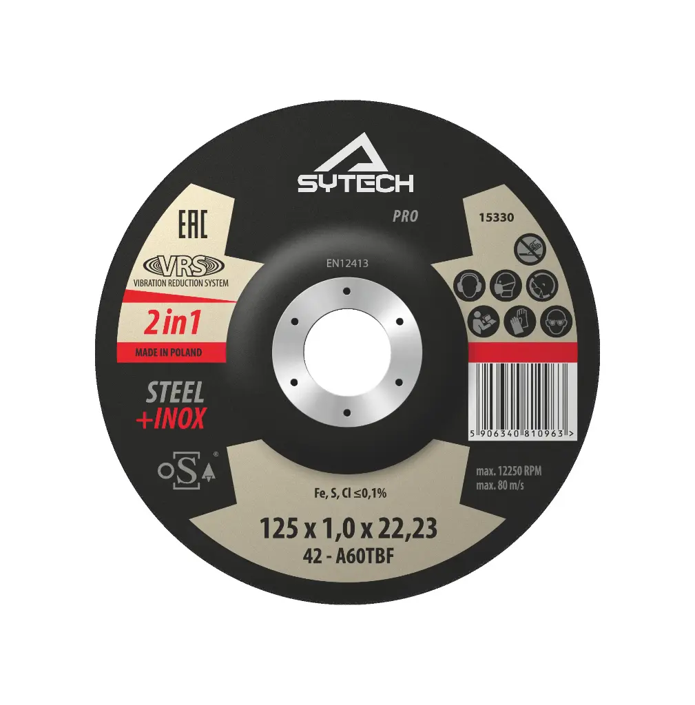 Pro Steel + Inox Ultra-thin cutting disc-150 х 1,6 х 22 (Type 41)   