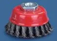 [9511106510] Bowl cup brush twisted  knot Carbon Steel 0.5, fi 65 mm x M14