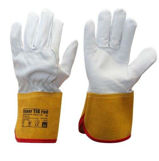 Welding gloves SUPER TIG RED